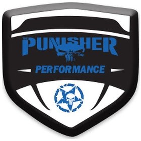 Resim Punısher 3d Damla 2 Li Oto Sticker Logo 06 