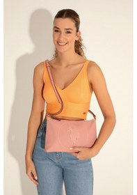 Resim U.S. Polo Assn. Kadın Koyu Pudra Çapraz Çanta 50293678-VR217 