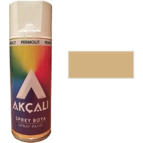 Resim Akçalı 400 ml Altın Yaldız 310 Sprey Boya İç ve Dış Mekan Kullanımı için Kolay Uygulama 