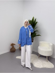 Resim VOLT CLOTHİNG Nakış Detaylı Kimono 