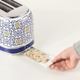 Resim Karokstore Ariete 2 Dilim Ekmek Kızartma Makinesi 0155/1C - 810 Watt, Metal Gövde, 2 Dilim Kapasite, Buz Çözme, Isıtma, 6 Kızartma Ayarı, Kolay Temizlik, Çıkarılabilir Kırıntı Tepsisi 