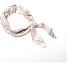 Resim PAREDORA Ekru Halka Desenli Fular 