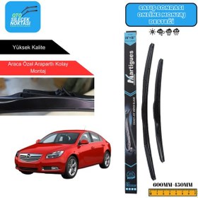 Resim Opel Insıgnıa 2008 Araca Özel Uyumlu Ön Cam Silecek Takımı 600mm-450mm 