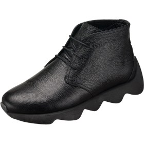 Resim Costo Shoes ST1018 Erkek Siyah Dana Derisi Erkek Bot Rahat Geniş Kalıp Yeni Sezon Özel Seri 