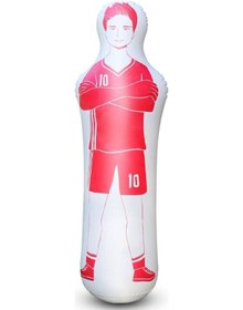 Resim Şişme Baraj Adamı 160cm - Şişme Antrenman Kuklası Kırmızı Kırmızı 