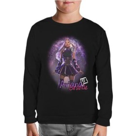 Resim Lord Tshirt Ariana Grande Siyah Çocuk Sweatshirt 