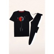 Resim Trendypassion Evren Temalı Tasarım Eşofman Takımı 