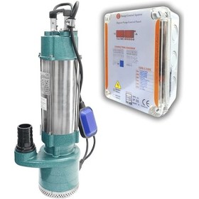 Resim Varan Qdx 6-28/2-1.1a Koruma Panolu Temiz Su Yüksek İrtifa Dalgıç Pompa 1.5 Hp / 1.1 Kw, Monofaze 220 V 