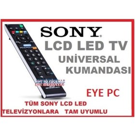 Resim Tüm Sony Serilerine Uyumlu Akıllı Kumanda Led -Lcd 