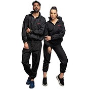 Resim EKS Ticaret Sweat Termal Sauna Eşofmanı - Sauna Eşofman Terleme Eşofmanı Siyah Orijinal Hologramlı Ürün (siyah) 