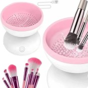 Resim Elektrikli Makyaj Fırçası Temizleyici 