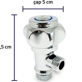 Resim Çapa Taç Serisi Taharet Musluğu 0417 Krom 
