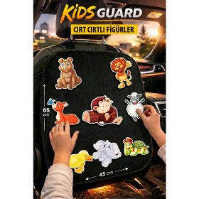 Resim Gm Design Kids Guard Araba Koltuk Arkası Çocuk Eğlence ve Seyahat Aktivite Seti 