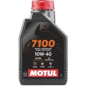 Resim Motul 7100 4T 10W/40 Motosiklet Yağı 1 Lt. 
