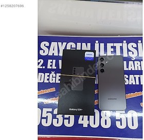 Resim Samsung S24+ İkinci El TR | 256 GB | Siyah 