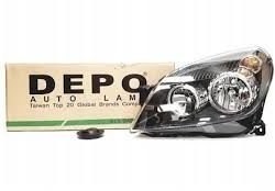 Resim Opel Astra H Koyu Zeminli Sağ Far Hella Marka 1216562 