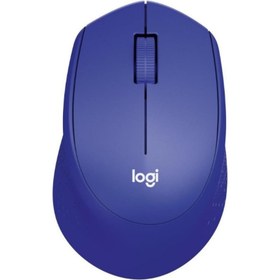Resim Logitech M330 Silent Plus 910-004910 Mavi Sessiz Optik Kablosuz Mouse Teşhir 