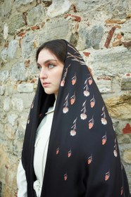 Resim Ipek Akarca %100 Silk Good Memories Pancho - Tek beden 