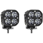Resim Life Offroad Sis Lambası Beyaz 4 Led 12-32v 40w Set / Lass284-2 
