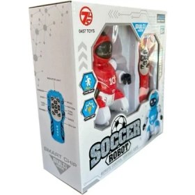 Resim Kiddico Toys Uzaktan Kumandalı Futbolcu Robot Sesli ve Işıklı 