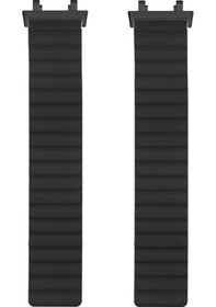 Resim Fastbuy Huami Amazfit T-rex 3 Saat Bandı İçin Konnektörlü Ayarlanabilir Manyetik Silikon Bilek Kayışı 