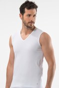 Resim Cacharel Erkek Spor V Yaka %95 Pamuk %5 Elestan 