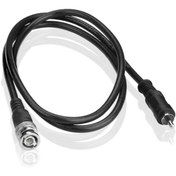 Resim ROBİZ Bnc To Rca Kablo 1 Metre Video Ses Sinyal Taşıyıcı Konnektör 