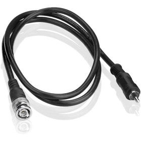 Resim ROBİZ Bnc To Rca Kablo 1 Metre Video Ses Sinyal Taşıyıcı Konnektör 
