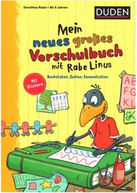 Resim Cornelsen Mein neues großes Vorschulbuch mit Rabe Linus 