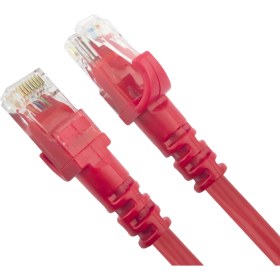 Resim Derkab 30 cm-Santimetre CAT6 Network-Ağ-Ethernet Kablosu Kırmızı 