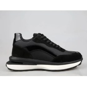 Resim Marcomen 20343 Erkek Günlük Deri Spor Ayakkabı Siyah 