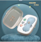 Resim Geeroyoo Bebek Tırnak Bakım Seti - Elektrikli Törpü Ve Kesici İle Hassas Tırnak Temizliği Mavi 