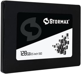 Resim Stormax 128GB SSD 2 5" Sata3 550-530MB/S Black SERI-SMX-SSD30BLCK/128G 