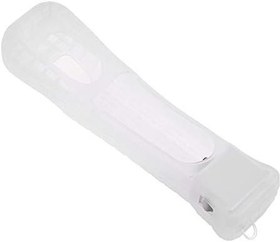 Resim Motion Plus MotionPlus Sensör Adaptörü Nintendo Wii Uzaktan Kumanda için Silikon Kılıf Kapak(White) 