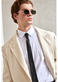 Resim Hyman Erkek Oversize Blazer Ceket Ekru 