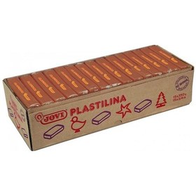 Resim Jovı 72u 350gr Kurumayan Oyun Hamuru Kahverengi - 15'li Kutu Rengarenk 