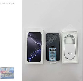 Resim Apple iPhone 16 Pro İkinci El TR | 128 GB | Siyah 