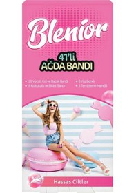 Resim Blenior Hassas Ciltler için Ağda Bantları 41'li 