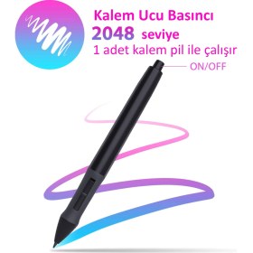 Resim Huion 420 Grafik Çizim Tableti 
