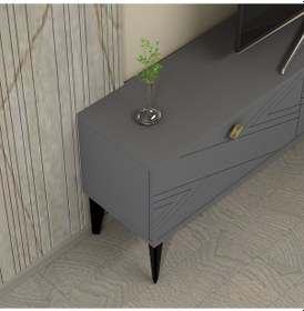 Resim Touch Tv Ünitesi Takımı Antrasit-antrasit 