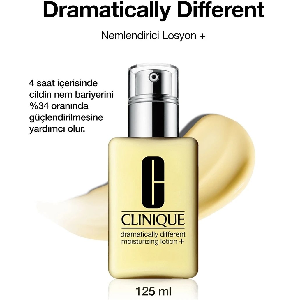 Clinique Dramatically Different™ - Çok Kuru/kuru Cilt Tipi Için Nemlendirici Losyon 125 ml Fiyatı ve Özelliklerı - Badem
