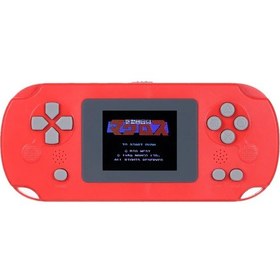 Resim Tenfowee Kırmızı Nostalji Eli Oyun Konsolu - 268 Eski Oyunlar, 2.0 İnç Lcd Ekran, Cep Boyutu, Akıllı Geliştirici Pil Yok 