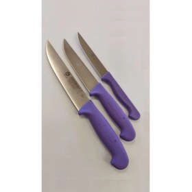 Resim Sürdövbısa 3'lü Mutfak Seti Plastik Sap 