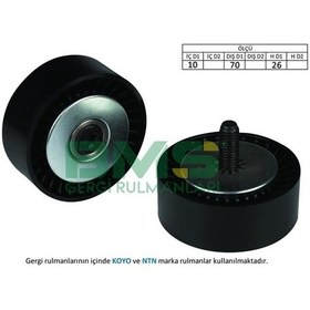 Resim Bms 310 Alternatör Gergi Rulmanı Astra H Vectra C Zafıra Sıgnum 