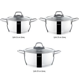 Resim Milanor Almına 6 Parça Güveç Seti 