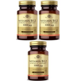 Resim Solgar Vitamin B12 1000 MCG100 Kapsül 3 Adet 