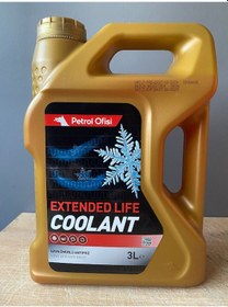 Resim Petrol Ofisi Kırmızı Renk Organik Antifriz 3 Litre 2024 Üretim 