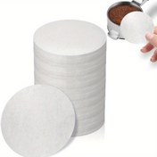 Resim Beyazlatılmamış Espresso Filtre Pimleri: 51mm, 54mm, 56mm, 58mm - Breville Barista, Mr. Coffee ve Diğer Espresso Makineleri ile Uyumlu 