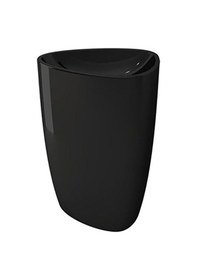 Resim Bocchi Etna Monoblok Yerden Lavabo Parlak Siyah 1075-005-0125 