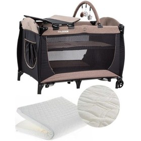 Resim Babydoor 2051 Place Oyun Parkı 70x110 Cm Bebek Beşik +yatak Hediyeli 